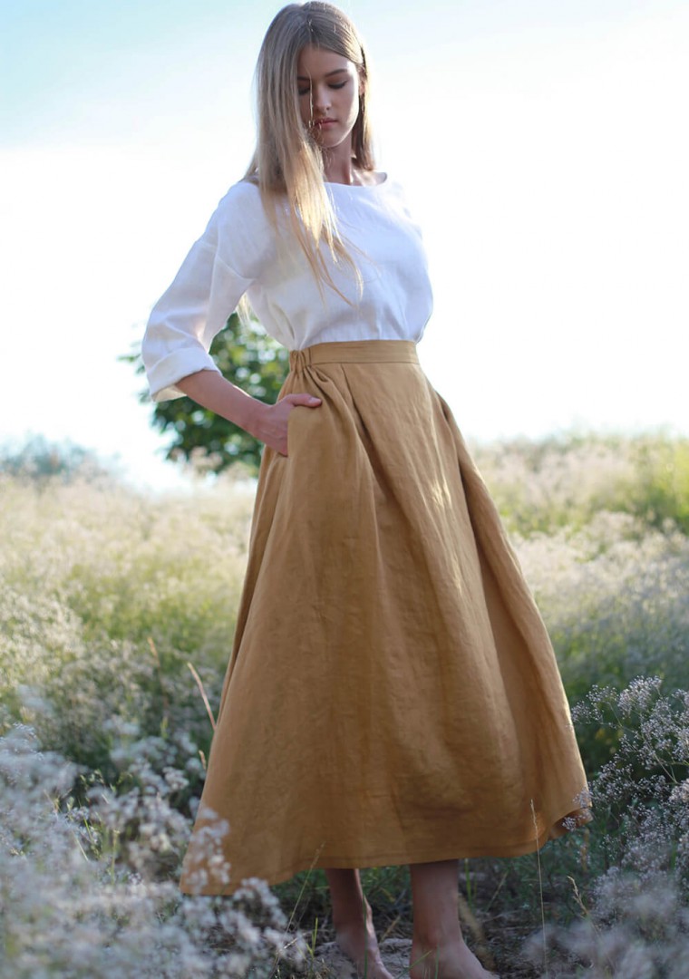 Linen skirt Florence 12