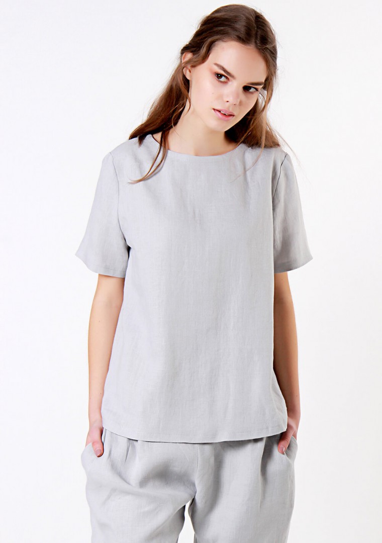 Linen T-shirt Yuna 4
