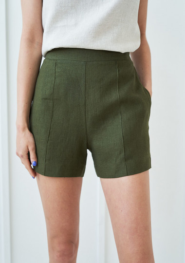 Linen shorts Tori