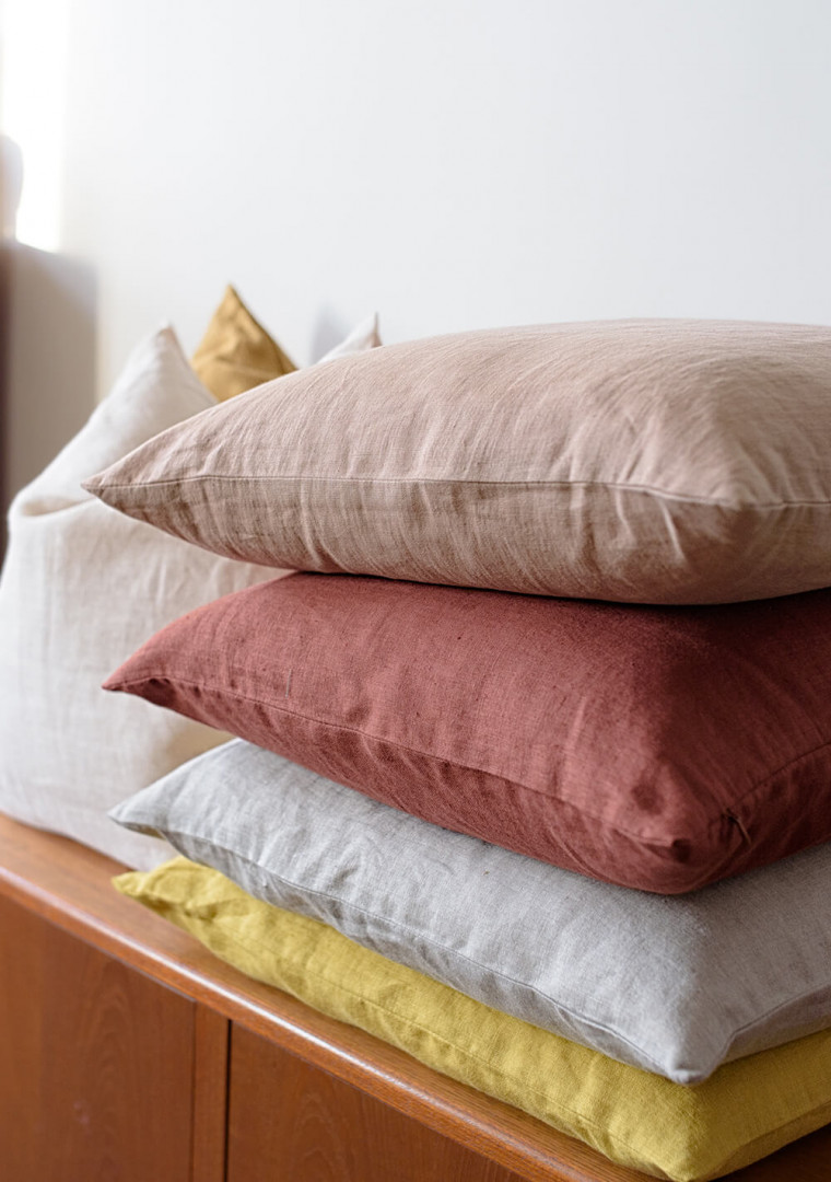 Linen pillow cover 2