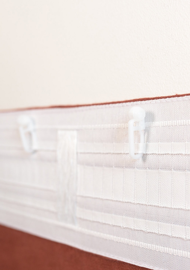 Linen curtain panels set 8