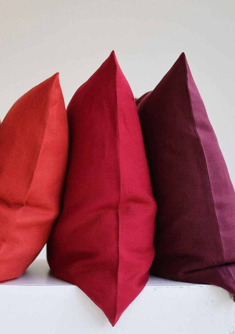 Natural linen pillow cover 4