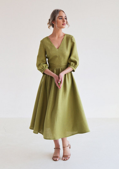 Linen Dresses for Women linenhandmadestudio