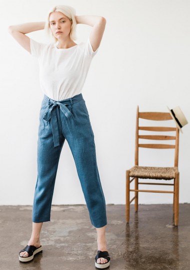 Linen Pants for Women, Resort Wear for Conscious Summer Chasers