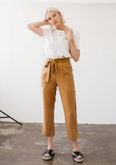 Camel Linen Clothes: the Perfect Choice for Effortlessly Chic