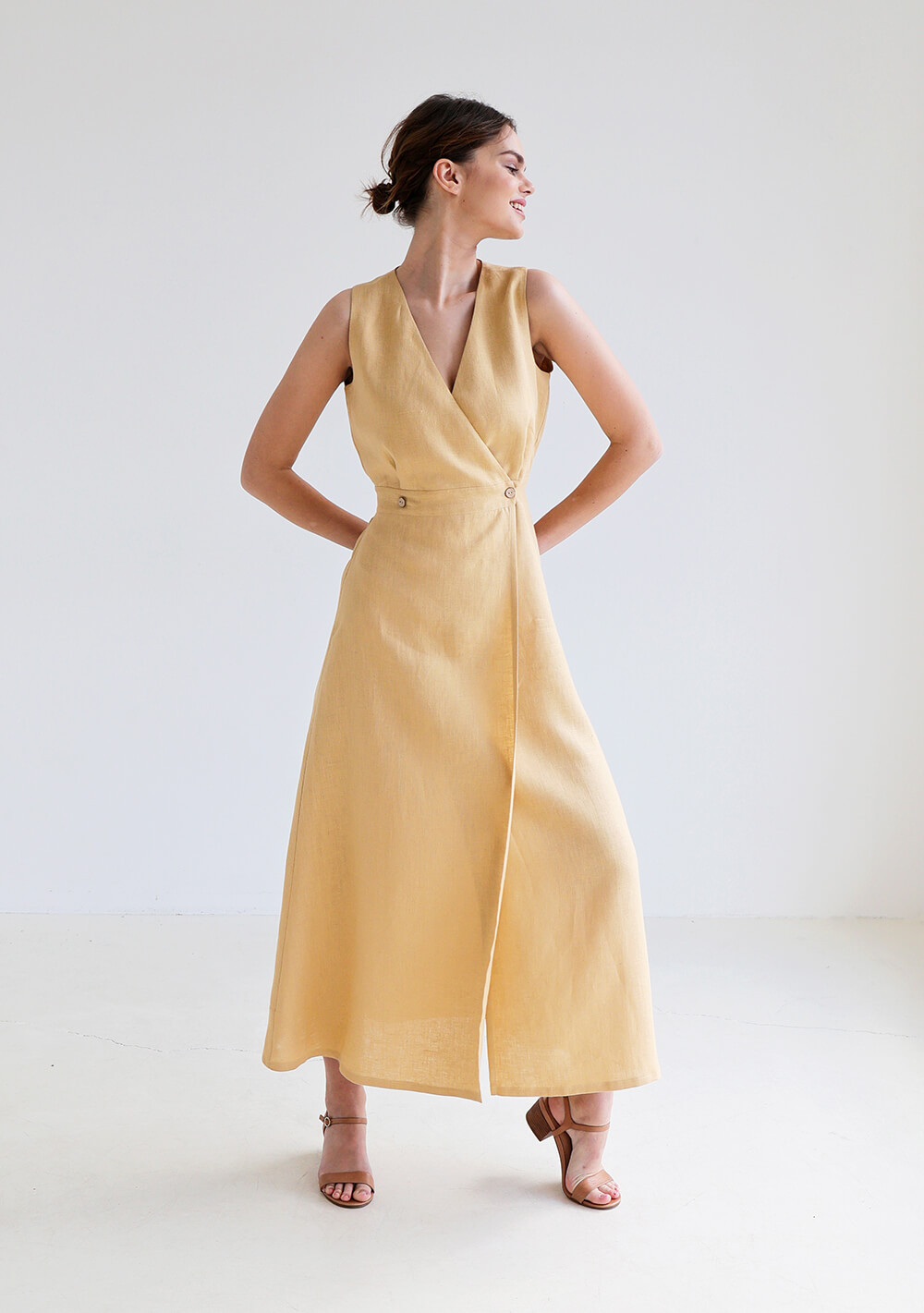 Linen dress Riviera