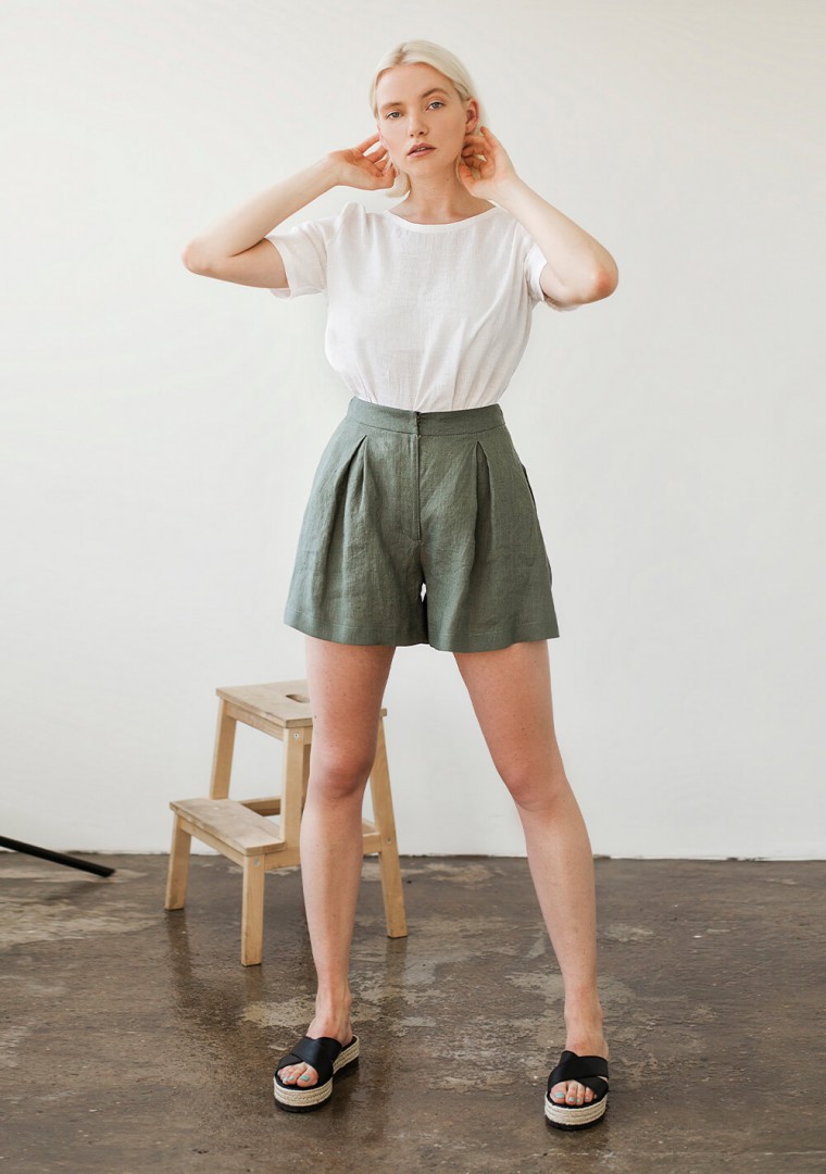 Linen shorts Agnes 5