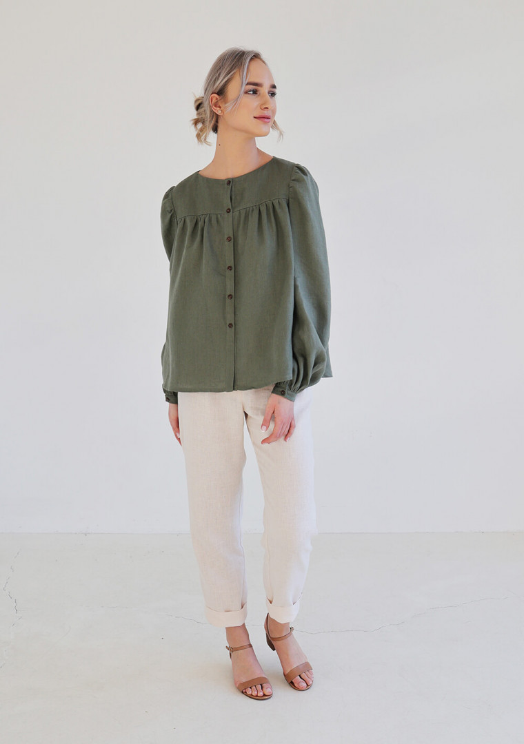Linen blouse Becca 1