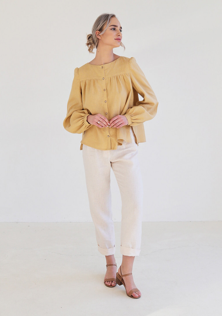 Linen blouse Becca 5