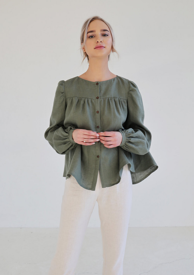 Linen blouse Becca 2