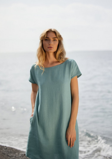 Loose linen dress Teresa