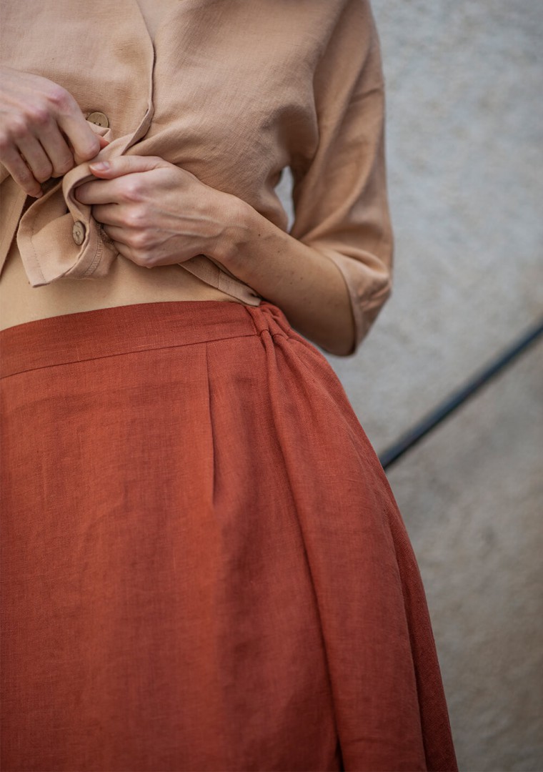 Linen skirt Florence 9