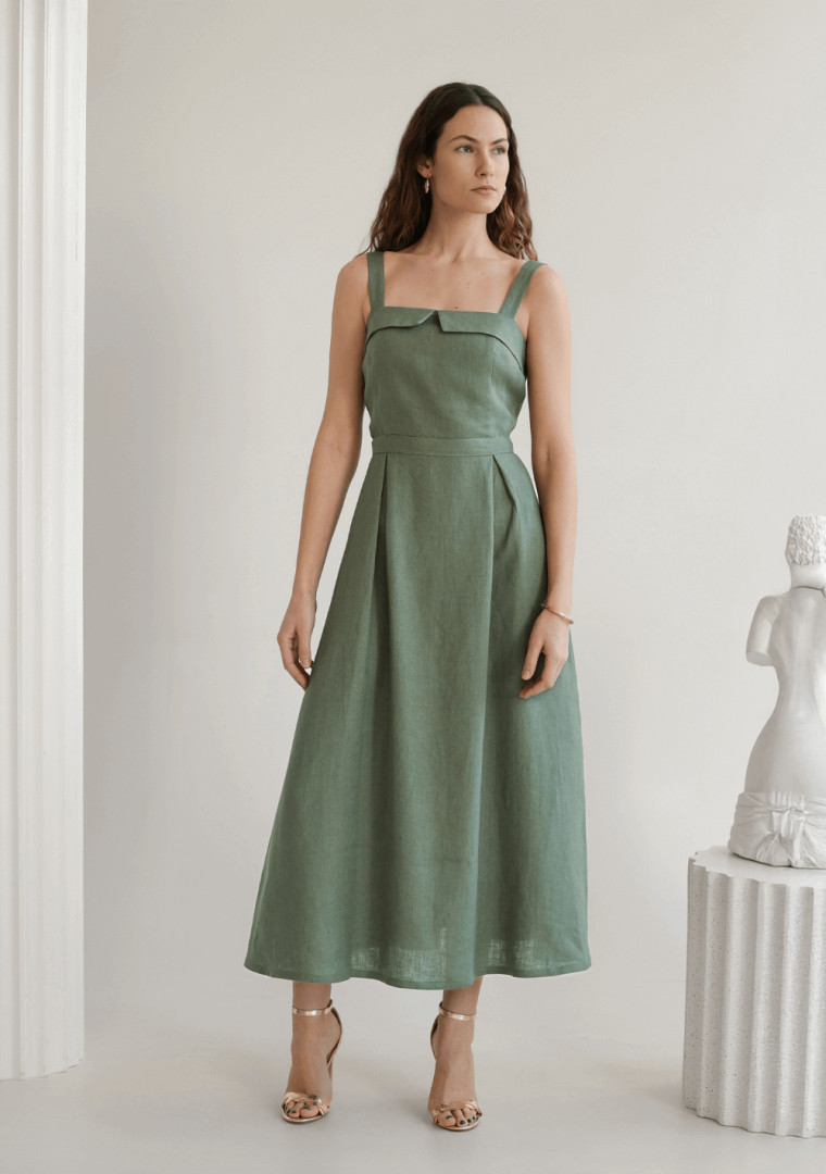 Linen bridesmaid dress Jill