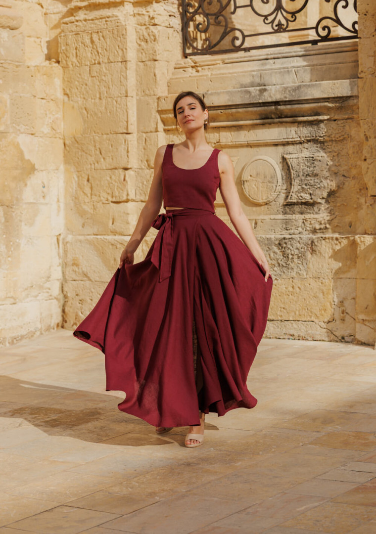 Full maxi skirt Kesiah