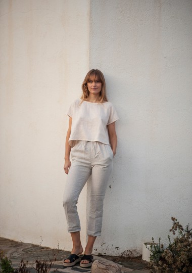 Linen crop top Berlin