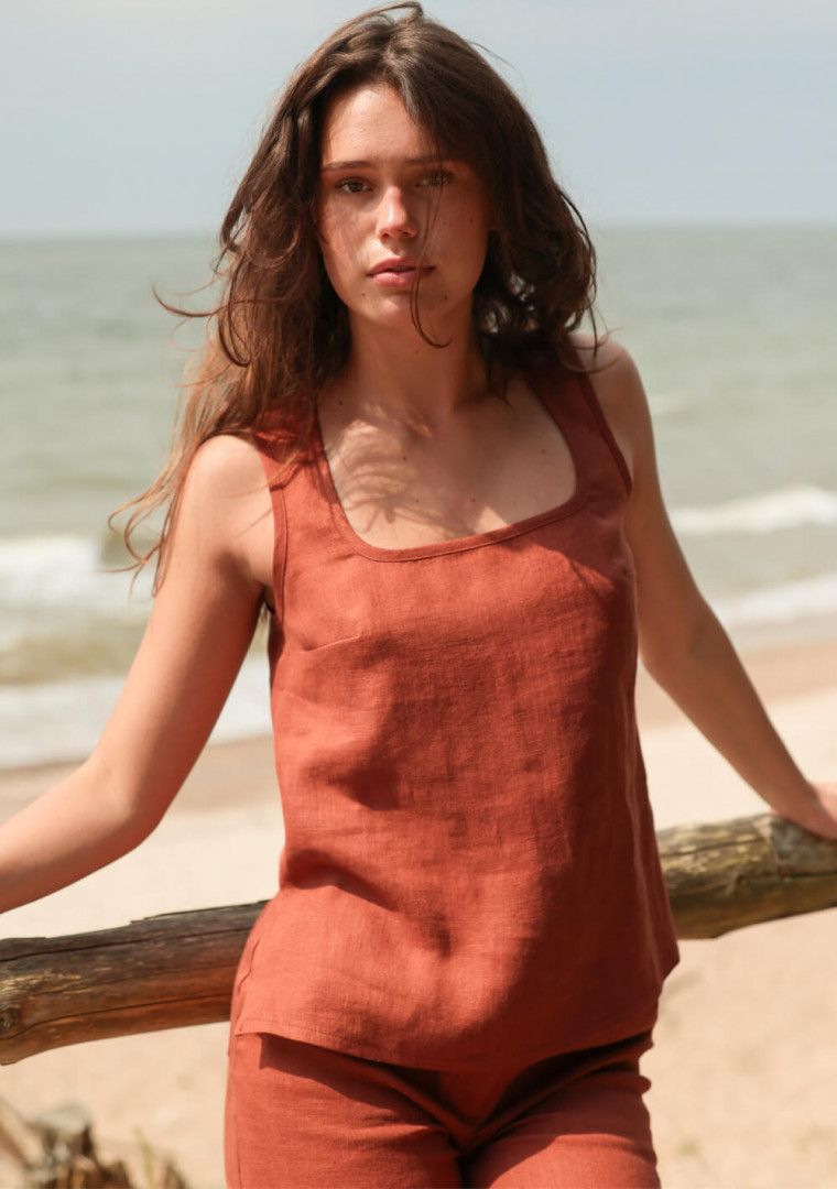 Linen tank Bess