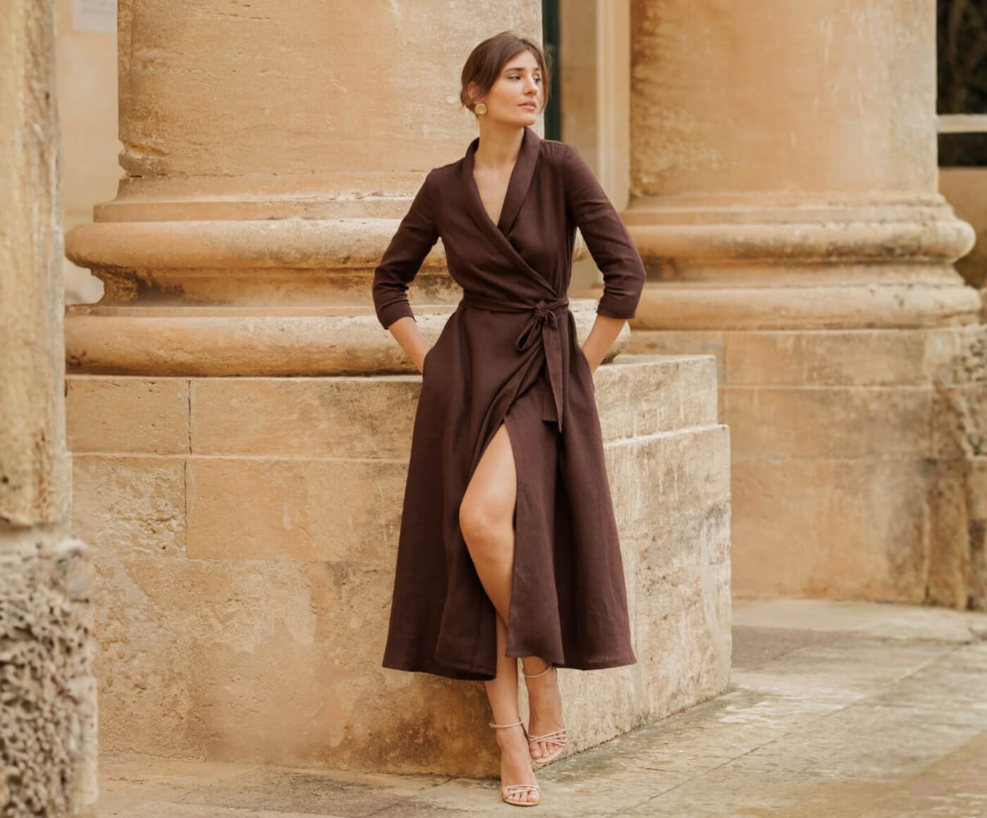 Who invented wrap dresses?