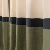 3 color block linen curtain panel – photo 5