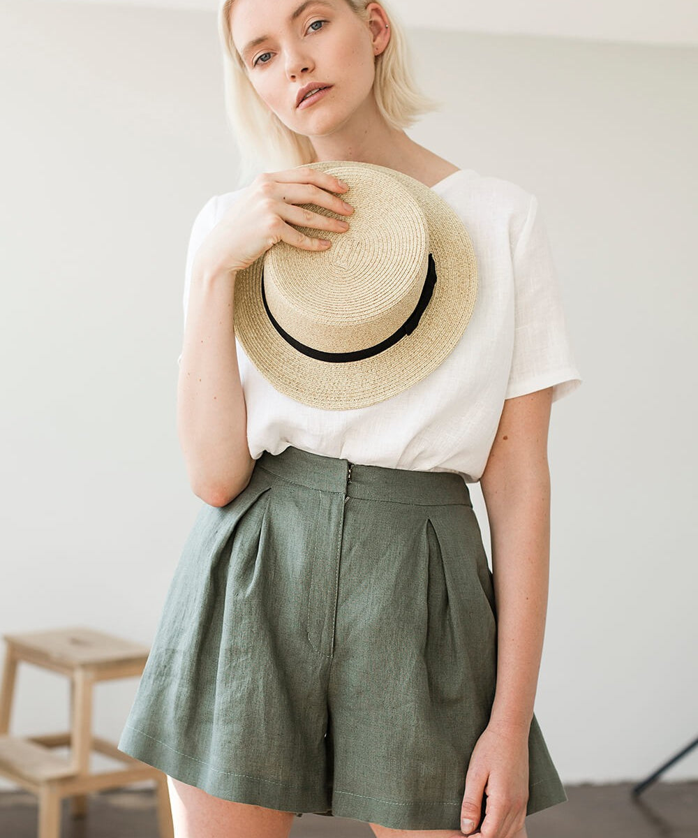 Linen shorts Agnes