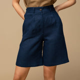 Linen bermuda shorts Gemma