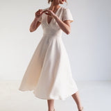 A line linen dress Sicily