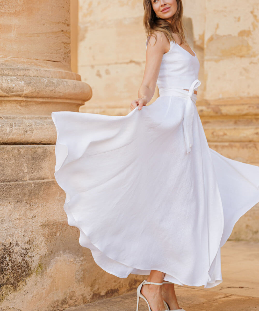 Bridal skirt Kesiah