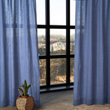 Farmhouse tab top linen curtain – photo 5