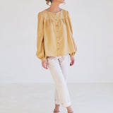 Flare linen shirt Becca