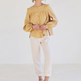 Flare linen shirt Becca