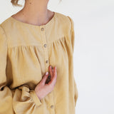 Flare linen shirt Becca