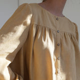Flare linen shirt Becca