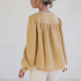 Flare linen shirt Becca
