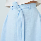 Flowy linen midi skirt Reign