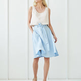 Flowy linen midi skirt Reign