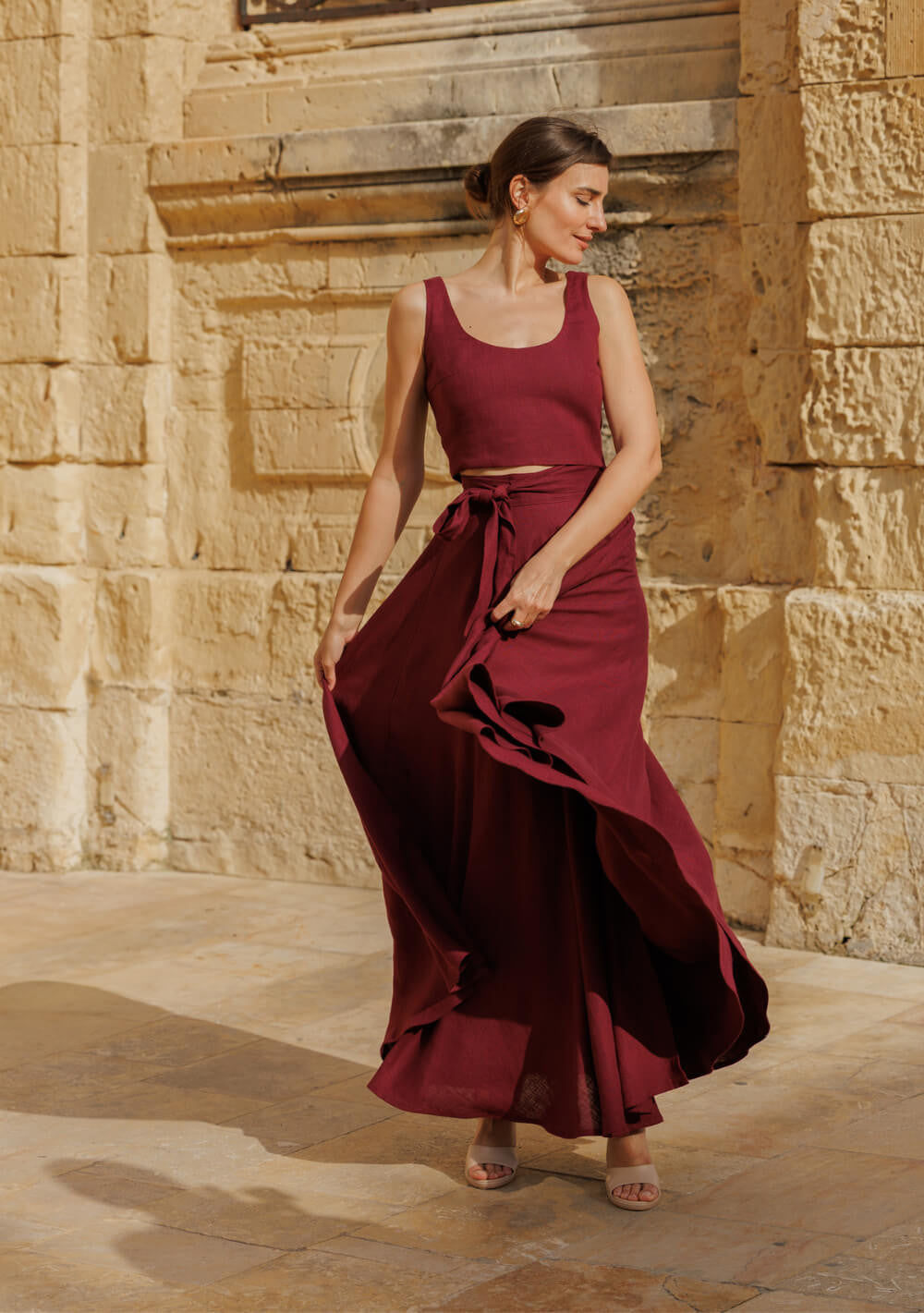 Full maxi skirt Kesiah