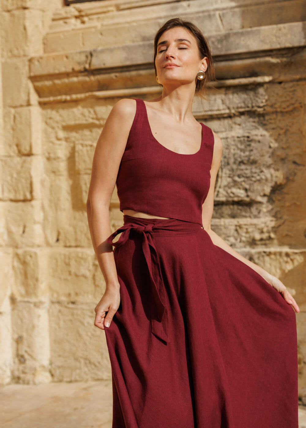 Full maxi skirt Kesiah