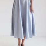 Half circle linen skirt Emilia