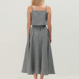 Half circle linen skirt Emilia