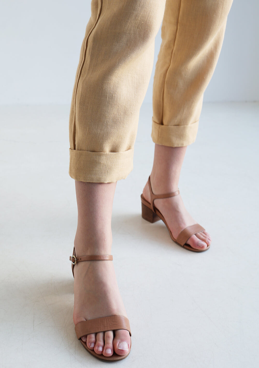 High waisted linen pants Chicago