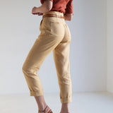 High waisted linen pants Chicago