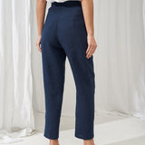 High waisted linen pants Delaney
