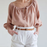 High waisted linen shorts Sydney