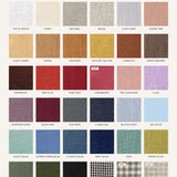Linen Handmade Studio linen color palette