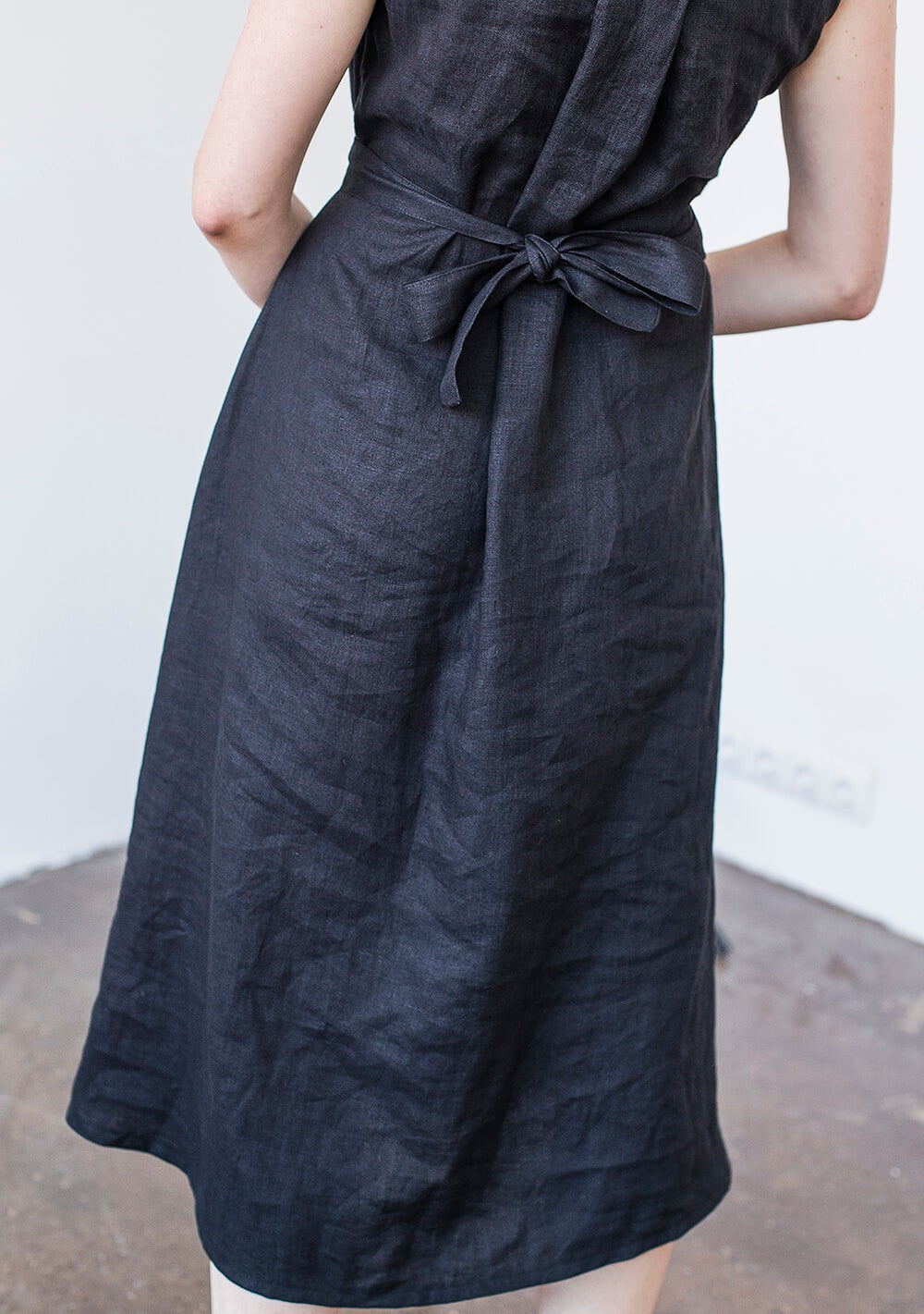 Linen A line dress Chloe