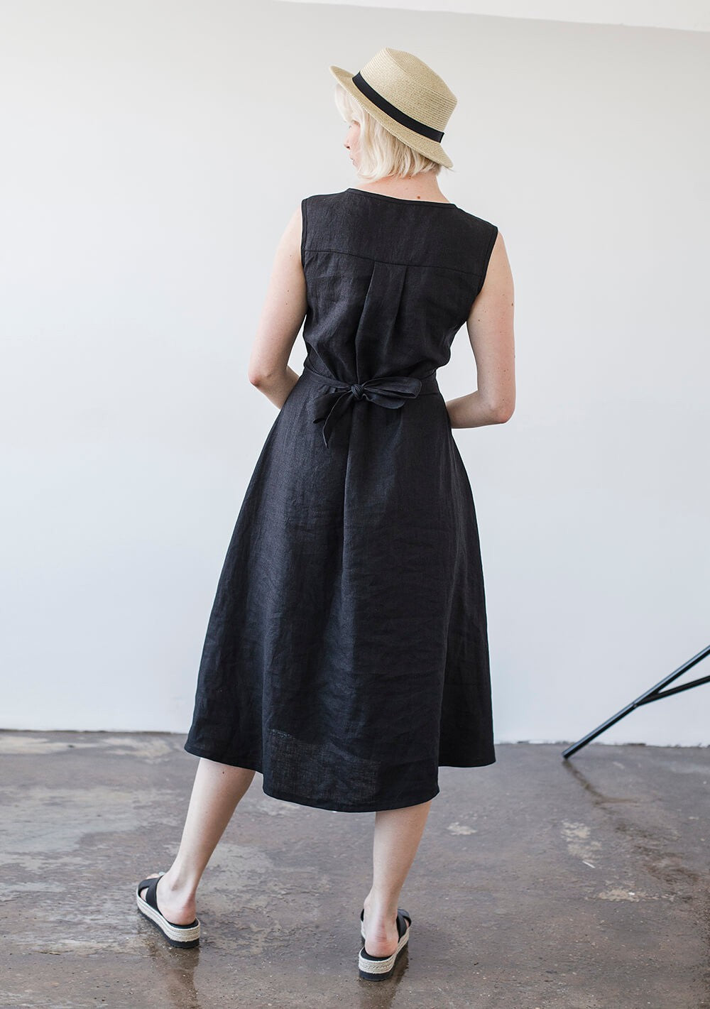 Linen A line dress Chloe