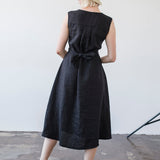 Linen A line dress Chloe
