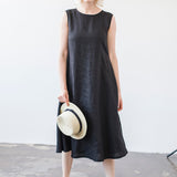 Linen A line dress Chloe