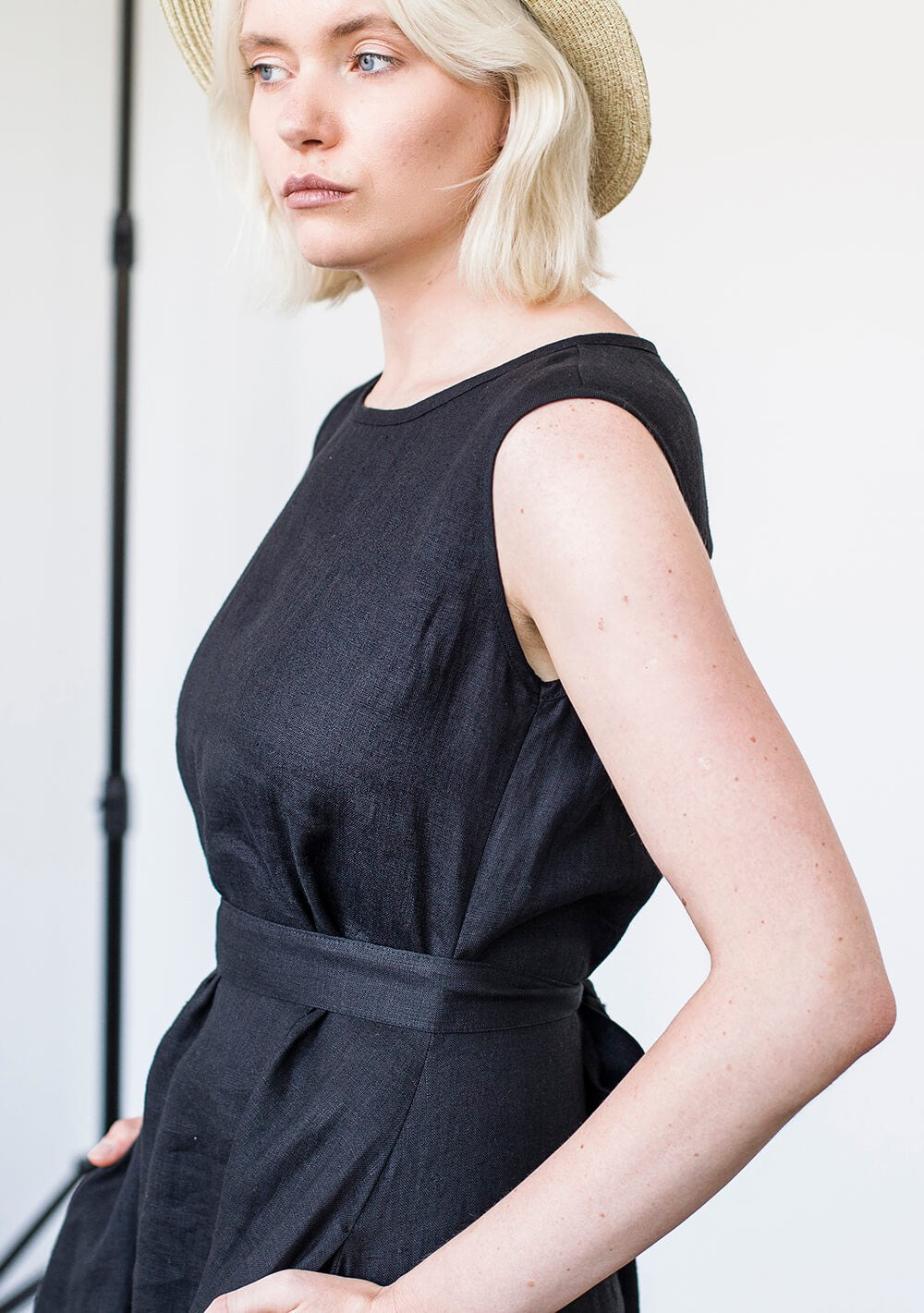 Linen A line dress Chloe