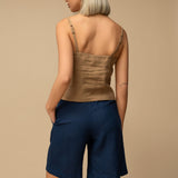 Linen bermuda shorts Gemma