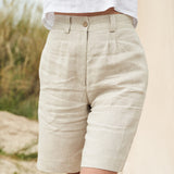 Linen bermuda shorts Gemma